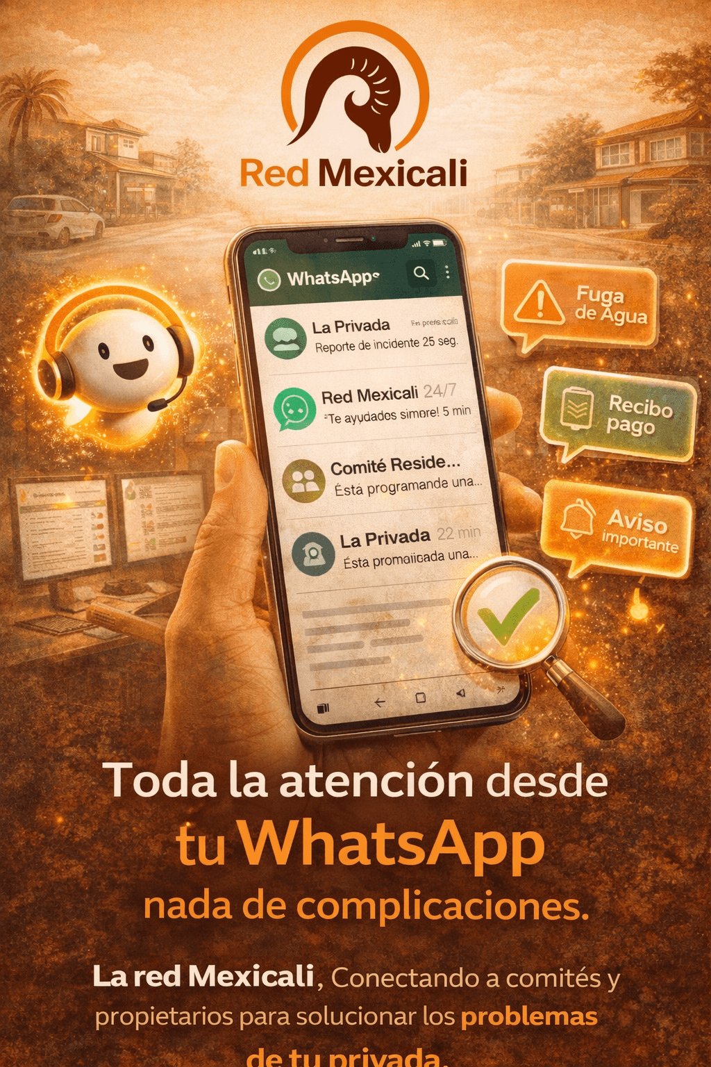 Todo desde WhatsApp